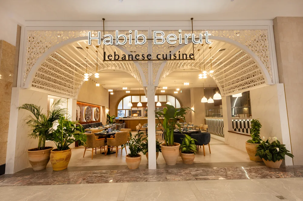 Lebanese mezze and grills served at Habib Beirut restaurant in Khorfakkan