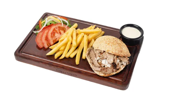 Beef Shawarma Platter — Habib Beirut Sofia